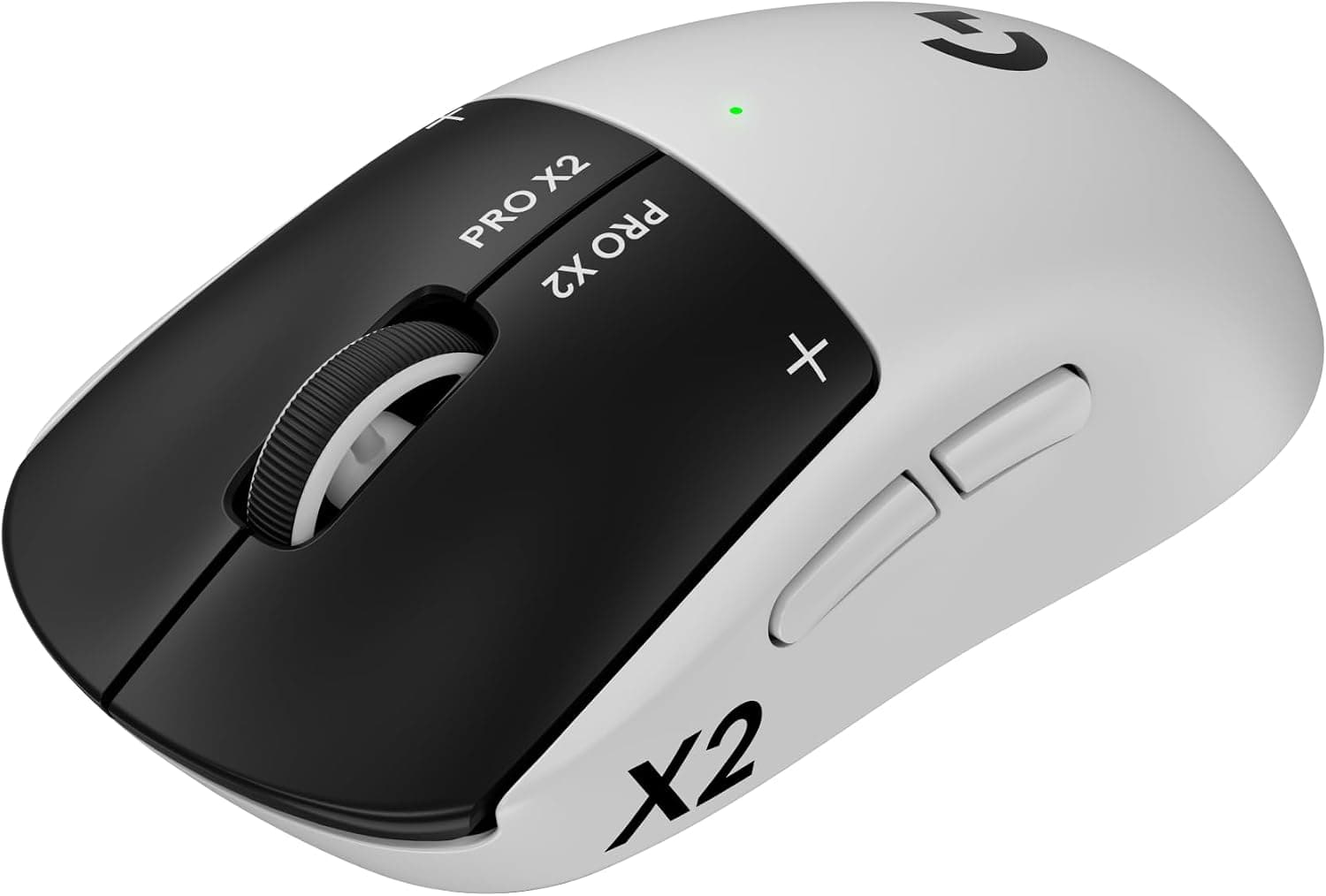 עכבר גיימינג אלחוטי Logitech G PRO X2 SUPERSTRIKE – שחור/לבן